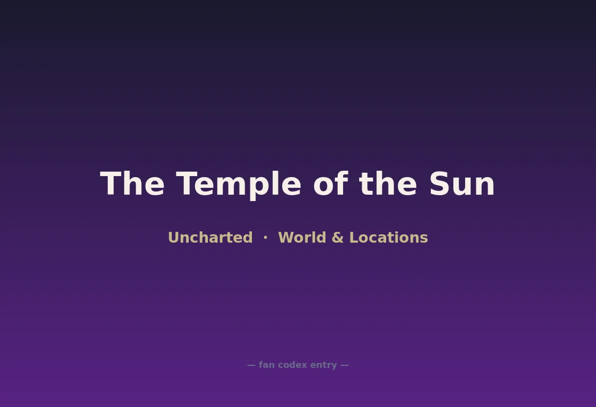 The Temple of the Sun